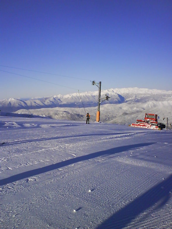 ski ratrak, Mount Parnassos