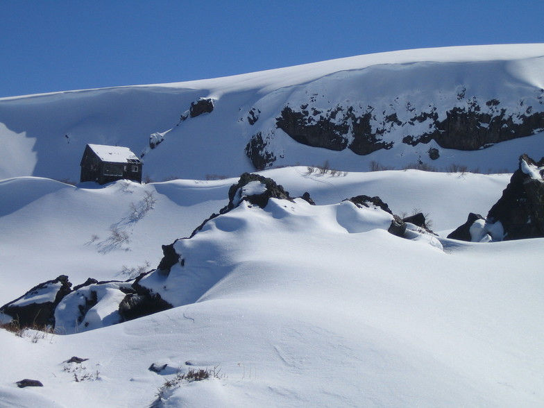 Old refuge, Nevados de Chillan