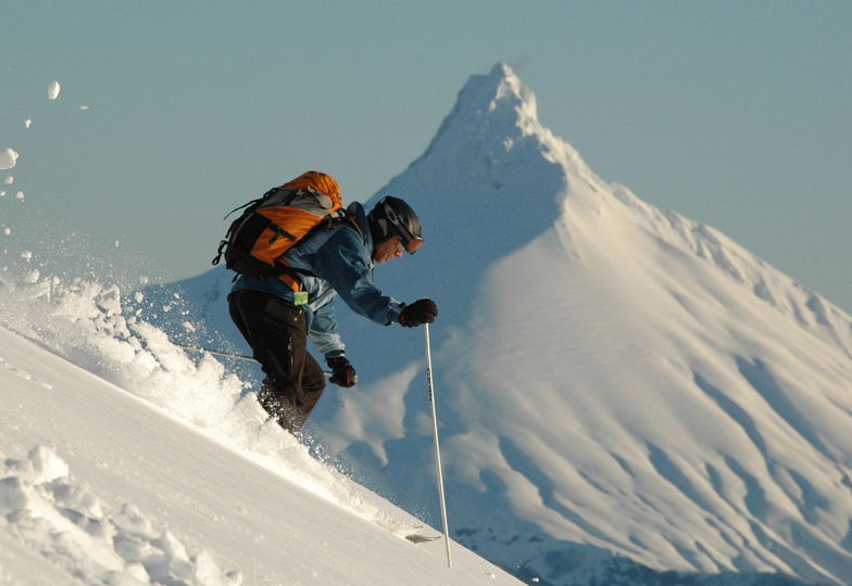 Off Piste in Antillanca, Nevados de Chillan