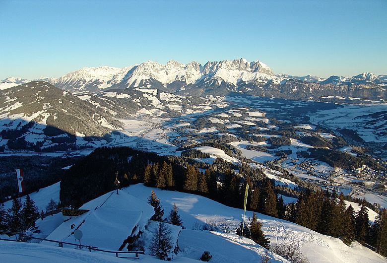 Panorama of the Wilden Kaiser, Kitzbühel