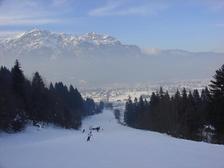 down to the village, Garmisch-Partenkirchen-Zugspitze