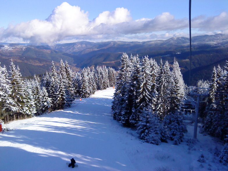 view from lift, Chepelare