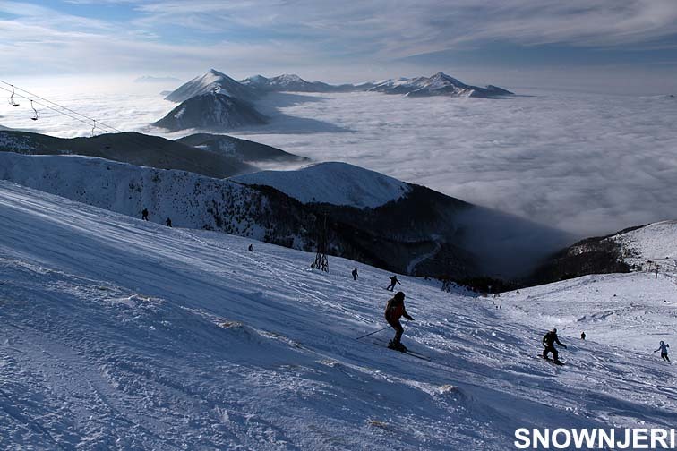 From top lift, Brezovica