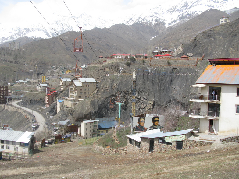 old lift from1973 in shemshak