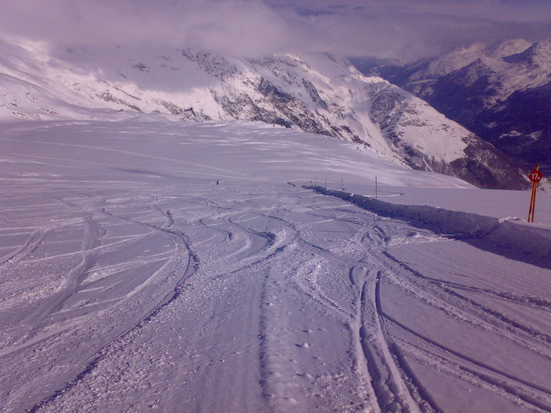 Saas Fee Glacier