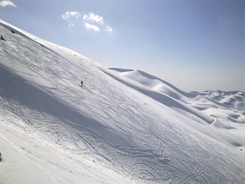 pleasure of "hors piste", Mzaar Ski Resort