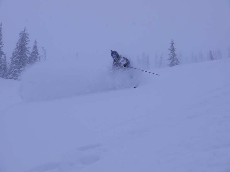 Powder dreams, Castle Mountain Resort