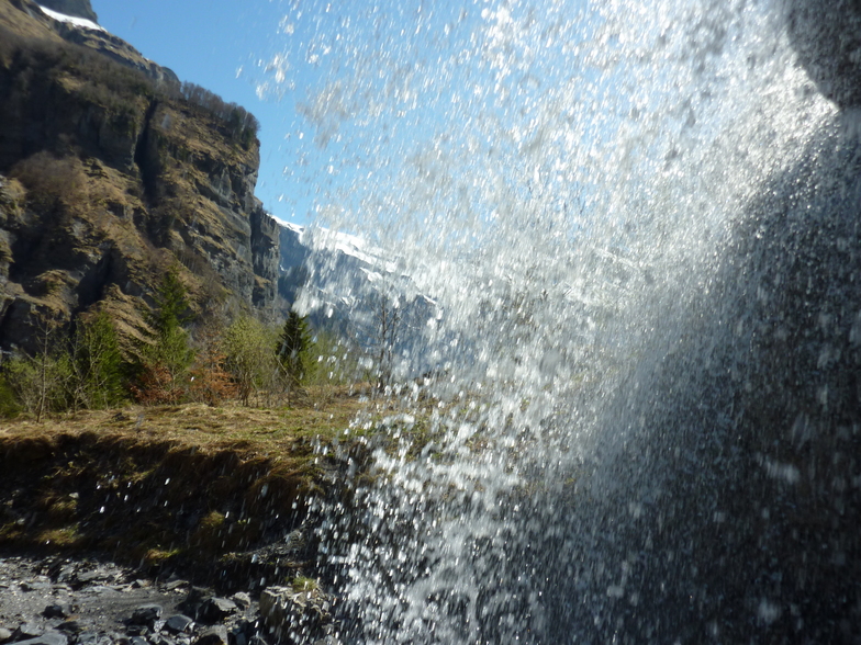 Beautiful cascade at Sixt Fer a cheval, Samoens