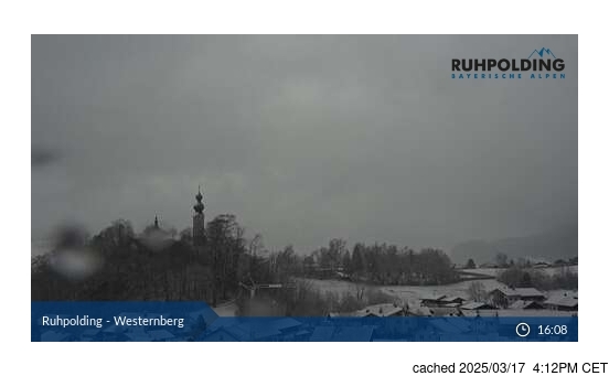 Live Sneeuw Webcam voor Westernberg Ruhpolding