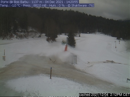 villard de lans webcam showing current snow conditions