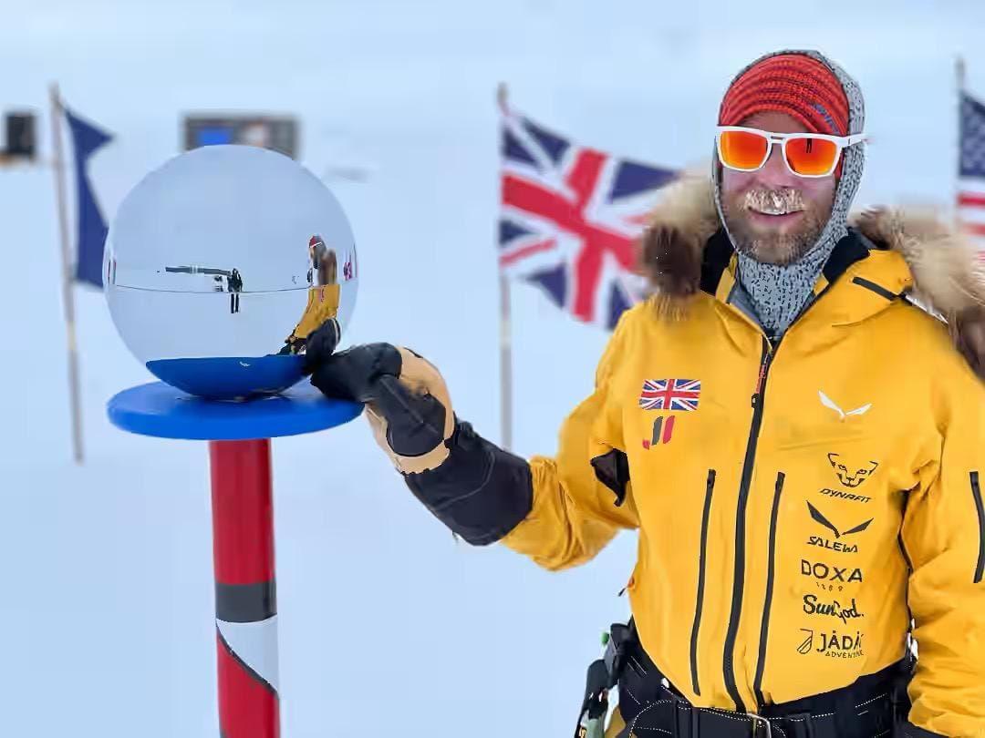 Stroke Survivor is First Person With A Disability to Ski Solo & Unsupported To South Pole