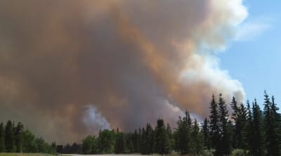Historic Ski Town Jasper Severely Damaged By Forest Fire