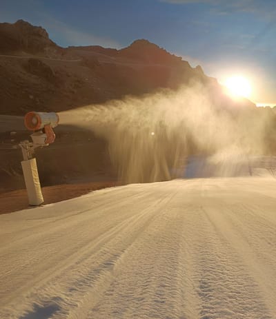 Snowmaking in Saudi Arabia As Ski Resort Construction Gathers Pace