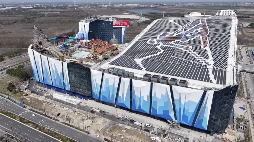 New World’s Largest Indoor Snow Centre Opens Next Month