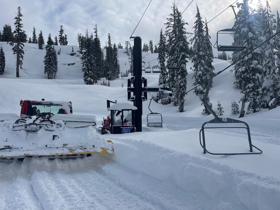 December Snowfall Totals Pass 199” (5 Metres) in California