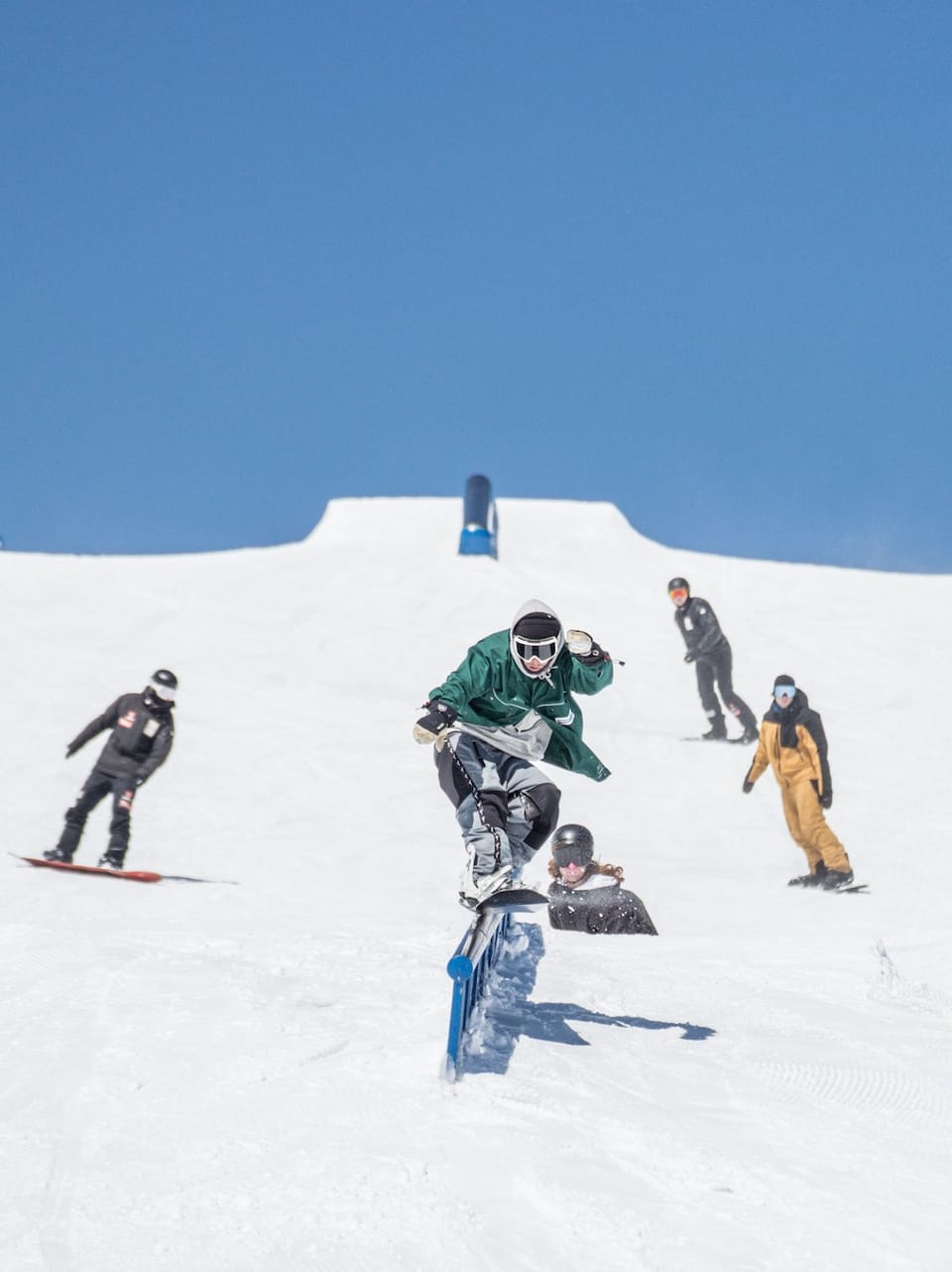 Spring Terrain Park Shaped Daily Until June in Austria