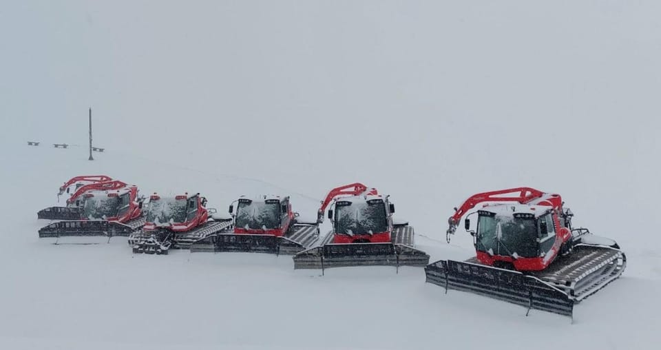 Fresh July Snowfall in the Alps